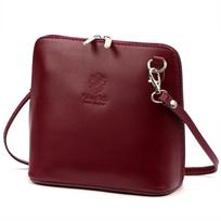 Barberinis 1702 bordo spalvos odinė rankinė
