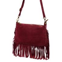 Luka 25-085 bordo odinė rankinė