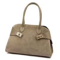 Luka 26-006 taupe natūralios odos rankinė