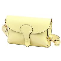 Luka 24-076 DOLLARO pastel yellow odinė rankinė
