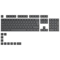 Glorious GPBT Keycaps – 115 PBT Tastenkappen, ISO, ES-Layout, Black Ash