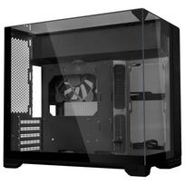 Lian Li O11 Vision-M PC-Gehäuse, Micro-ATX, Tempered Glass – juodos spalvos