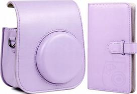 Cover LoveInstant Set 2w1 Case Etui Fuji Instax Mini 11 + Purple Album