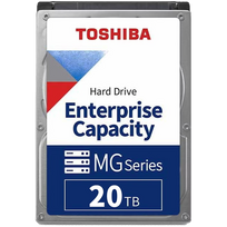 HDD Server TOSHIBA MG11 20TB MAMR 512e, 3.5'', 1024MB, 7200RPM, SATA, SKU: HDEB038GEA51F