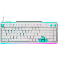 LOGITECH G512 X 98 Wired Gaming Keyboard - WHITE - US INT'L - USB - EMEA28i - 935 - TACTILE