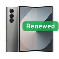 Samsung Renewed Grade B | Samsung Galaxy Z Fold 6 | Silver Shadow | 7.6 " | Foldable AMOLED | 256GB | 5G | Android