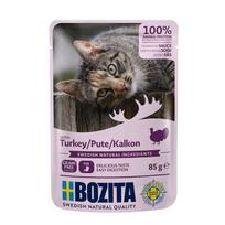 BOZITA Turkey Chunks in sauce - wet cat food - 85g