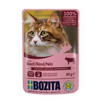 BOZITA Beef Chunks in jelly - wet cat food - 85g