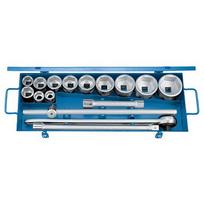 Galvučių komplektas Gedore 6281150; 3/4''; 22-60 mm; 16 vnt.