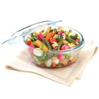 Pyrex apvalus troškinimo indas su dangčiu, 3 l