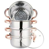Klausberg KB-7727 garų puodų rinkinys, 18 cm, 2.5 l, 5 dalių
