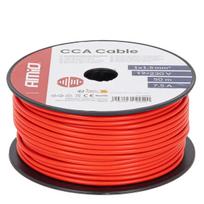 Viengyslis CCA kabelis, raudonas, 1x1.5mm² 50m 7.5A 12/230V AMIO-04452