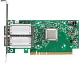 Mellanox NVIDIA ConnectX-5 EN MCX516A-CDAT tinklo adapteris - 100GbE dviejų prievadų QSFP28 PCIe 4.0 x16 pilno aukščio laikiklis juodas