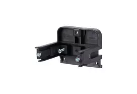 METZ CONNECT BTR 1308895510-I T formos laikiklis, horizontalus, 55 mm kabelių kanalui, juodas