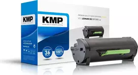 KMP L-T47 Suderinamas Tonerio Kasetė Juoda - Pakeičia Lexmark 502 seriją - Skirta Lexmark MS310, MS410, MS510, MS610