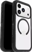 OtterBox Defender Series Pro XT Clear Camera Control Case for Apple iPhone 17 Pro, Clear/Black
