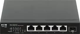 Eaton Tripp Lite Series Desktop Gigabit Ethernet Unmanaged Switch PoE+ Pass-Through 5-Port 2.5Gbps 70W Metal