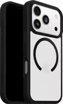 OtterBox React MagSafe for iPhone 17 Pro Black Crystal - Clear/Black