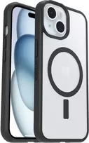 OtterBox React MagSafe Dėklas, skirtas iPhone 16e/15/14/13 - Skaidrus/Juodas