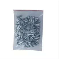 BlueOptics BlueLAN M6 Cage Nuts and Screws 50-Piece Set for Network Cabinets - Cable Management Panel 19 Inch - Mounting Kit Steel - Silver (BLCNS003)