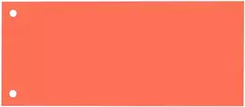 Bene Separator Strips Orange Cardboard A4 100 Pieces