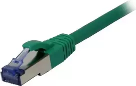 SYNERGY21 Patch Cable RJ45 CAT6A 500MHz 20m Green S-STP S/FTP Component Tested AWG26 - Network Cable