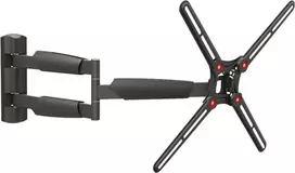 BARKAN BM343XL Full Motion TV sieninis laikiklis 13-65 inch televizoriams, 4 vyriai, ištiesta ranka, juodas