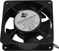 Rockstable 120mm ventiliatorius - aušinimo ventiliatorius - 112 m³/h - juodas - 1 vnt. - 610 g (RS19-FT1212)