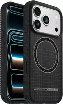 OtterBox Sole Series Užpakalinis Dangtelis, skirta Apple iPhone 15 Pro Max - suderinama su MagSafe - polikarbonatas, nailono audinys, TPE - Juoda
