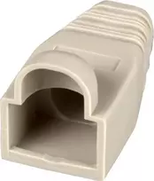 EFB Electronics tinklo kabelių antgaliai RJ45 smėlio spalvos, apsaugantys nuo užkabinimo, pakuotė po 100 vnt.
