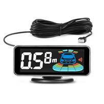 Parkavimo daviklių komplektas AMIO 03191 LED-GRAF 3D 8 Black