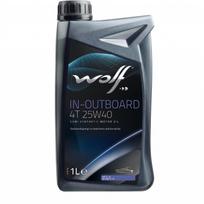 Laivų variklių alyva WOLF IN-OUTBOARD 4T 25W40 1L