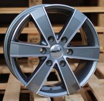 Ratlankis RACINGLINE BK474 R16x7 6x120 ET 50 CB 74.5 (Grey Polished) (1250 kg)