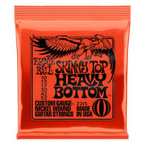 Stygos el. gitarai Ernie Ball Skinny Top Heavy Bottom Slinky 10-52
