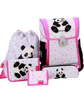 Kuprinė su priedais ABC123 Ergo "Flexi Panda", 4 dalių
