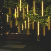 Girlianda meteorų lietus, 20vnt., 50cm, 720 šiltų baltų LED