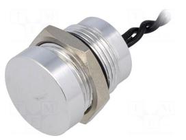 Switch: piezoelectric | Pos: 2 | SPST-NO | 0.2A/24VAC | 0.2A/24VDC
