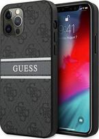 Dėklas Guess GUHCP12L4GDGR iPhone 12 Pro Max 6,7" pilka/pilka kieto dėklo 4G juostelė