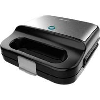 Cecotec Sumuštinių keptuvė Rock’nToast 4in1 4309, 1000 W, 4 plokštės, nerūdijantis plienas, juoda, nuimamos plokštės