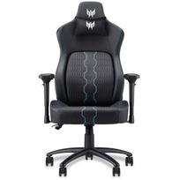 Acer PGC371 žaidimų kėdė, GP.GCR11.00V, PU oda, 5 ratukai, 4D porankis, juoda su mėlynais akcentais, ergonomiška, galvos atrama