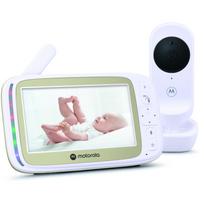 Motorola 5.0” Wi-Fi Video Baby Monitor su Stargrip lovelės tvirtinimu, 5055374717837, 5 colių LCD, HD kamera, 2.4GHz, 300m