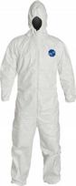 Vienkartinis kombinezonas DuPont TD127S 400, dvigubos apdailos, dydis M, TD127SWHXL002500