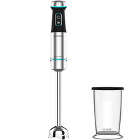 CECOTEC | Hand Blender | Power TitanBlack 1200 XL | Hand Blender | 1200 W | Adjustable speed settings | Turbo mode | Stainless steel