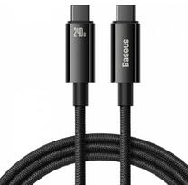 Baseus Tungsten Gold USB-C to USB-C 240W 2m (black)