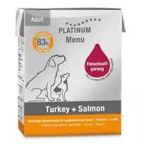 Šlapias šunų ėdalas Platinum Menu suaugusiems Iberico + Turkija 185 g