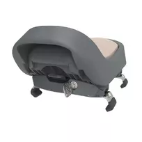 Vaikiška bagažinės tipo sėdynė Urban Iki URBAN IKI Junior boot seat JUODA/RUDA su raktiniu užraktu