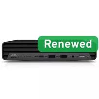 HP Renewed Elite Mini 800 G9 Desktop PC - Intel Core i5-12500T, 16GB RAM, 256GB SSD, Intel UHD Graphics 770, Windows 11 Pro