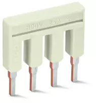 WAGO 2002-404 Praeinamoji gnybtų jungtis, 4 laidininkai, 2,5 mm², 25 A, pilka