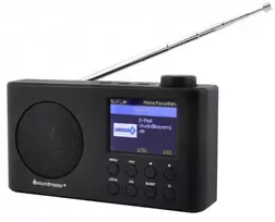 Soundmaster IR6500SW nešiojamas skaitmeninis radijas Internet/DAB+/FM WLAN Bluetooth