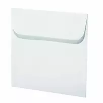 Artoz Papier Mosaic Square Envelopes, White, Wet-Adhesive, 20 Pieces (155 x 155 mm)
